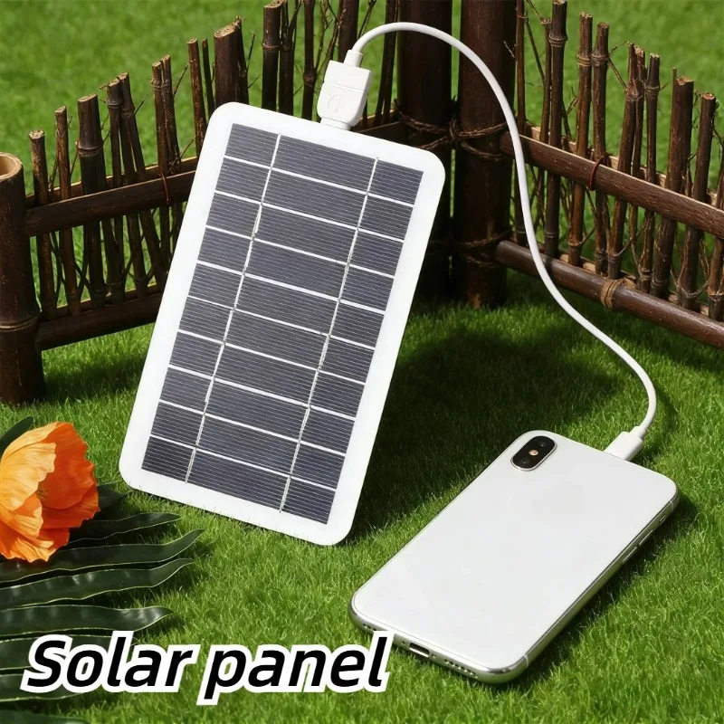 Solar Emergency Charger - Chargeur solaire 5V 5W avec interface