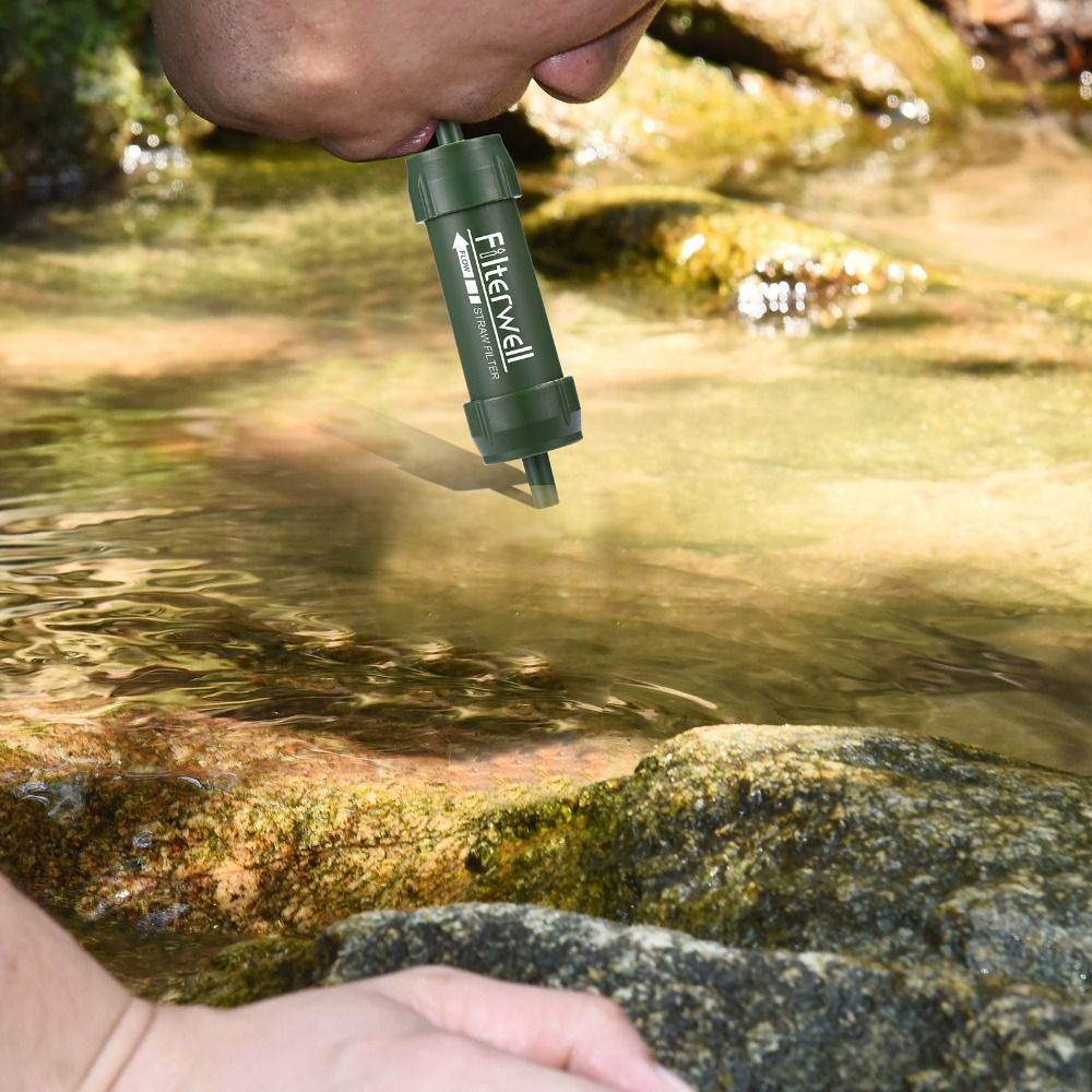 Water Purification Straw - Mini Paille Filtrante à Eau pour