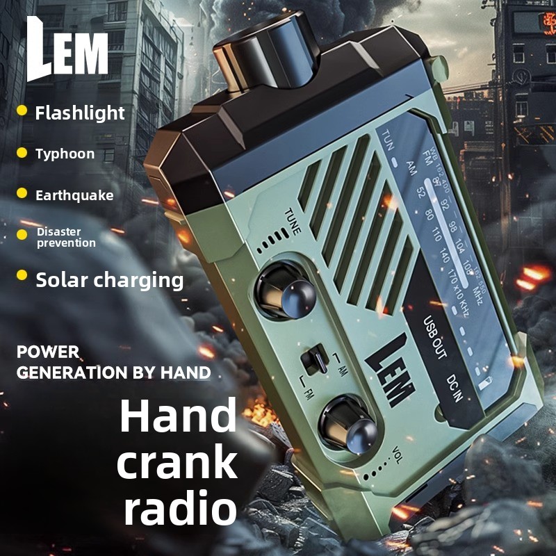 Radio de survie - Manivelle d' - Solar Emergency Charger avis et prix