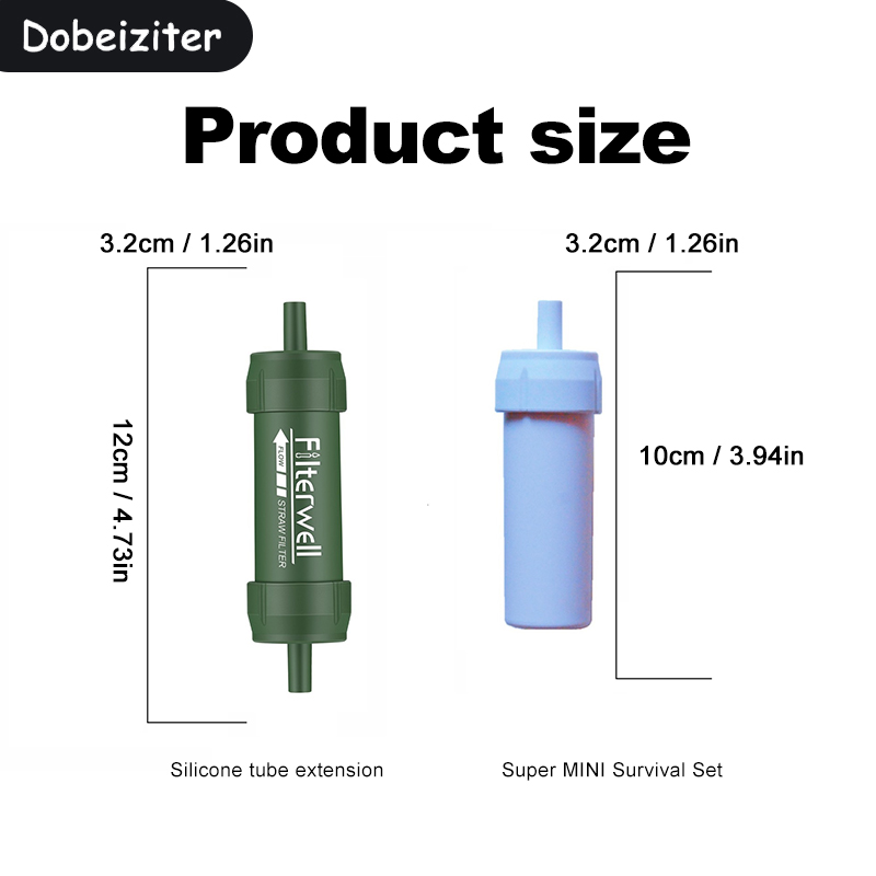 Mini filtre à eau en paille, P - Water Purification Straw avis et prix