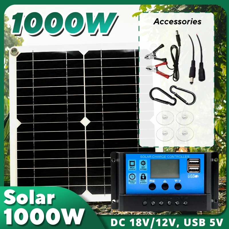 Kit de panneau solaire 1000W,  - Solar Emergency Charger avis et prix