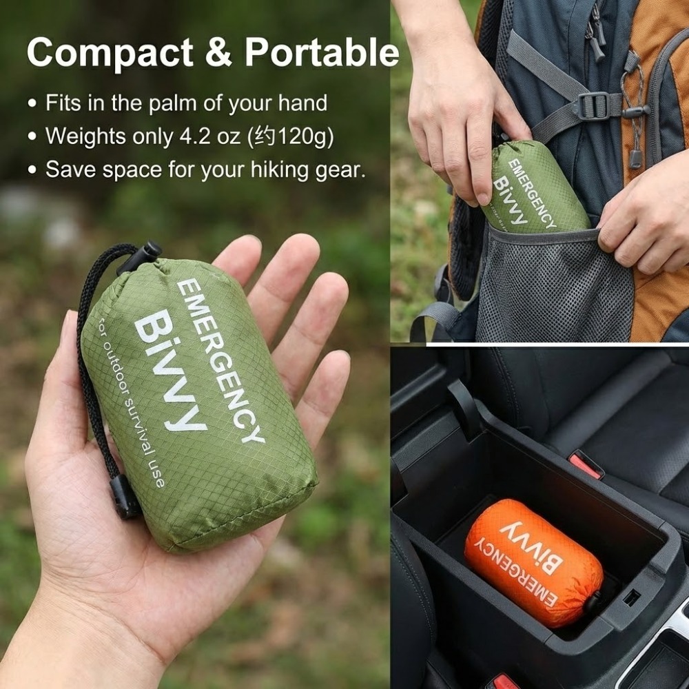 Kit de sac de couchage d'urgen - Bivy Bag Emergency avis et prix
