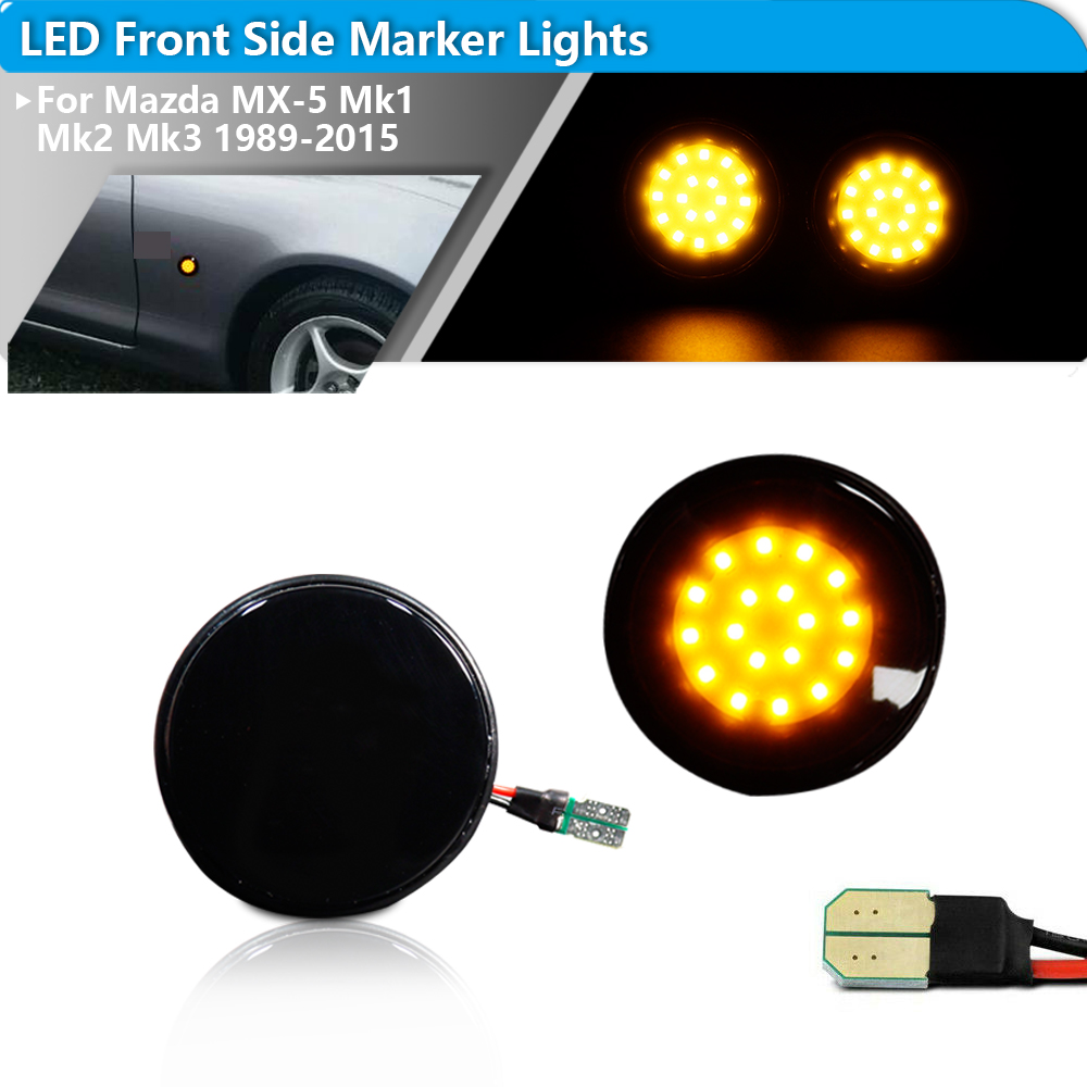 2 pièces iJDM LED feux de posi - Signal Panel Orange avis et prix