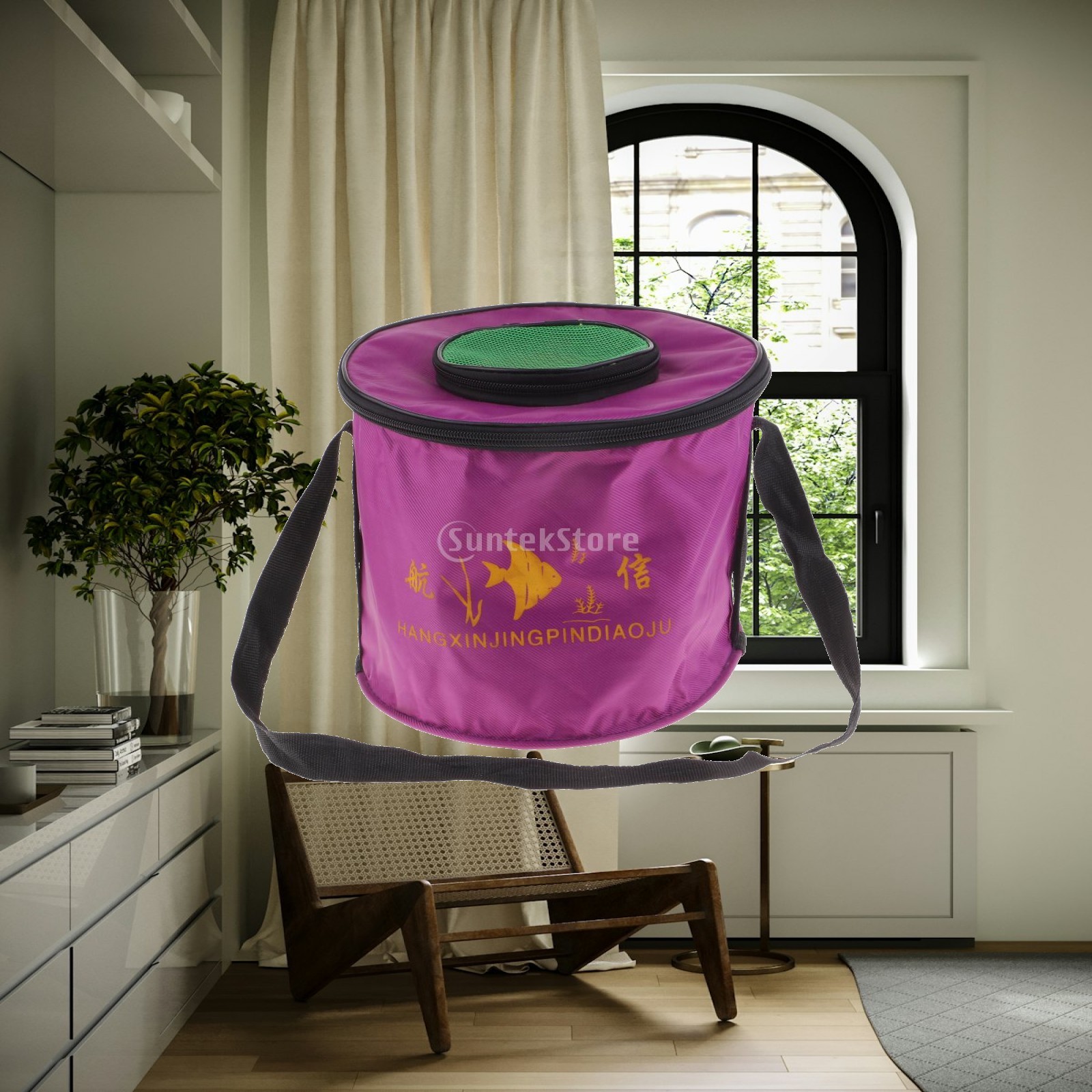 Seau de pêche pliable en toile - Water Bag Collapsible avis et prix