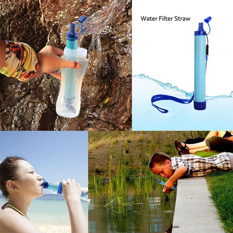 Mini filtre à eau en plein air - Water Purification Straw avis et prix