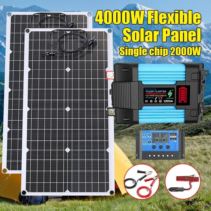 Kit de panneaux solaires 4000  - Solar Emergency Charger avis et prix