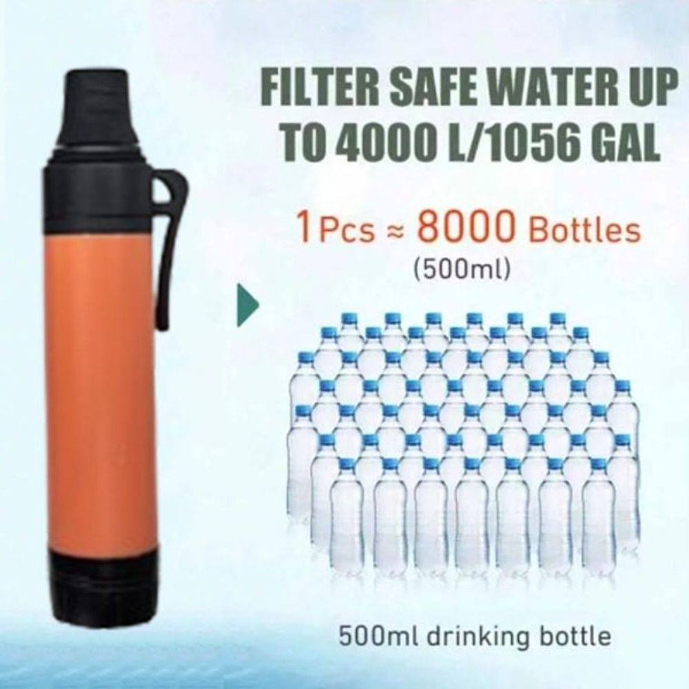 Mini Paille Filtrante Purifica - Water Purification Straw avis et prix