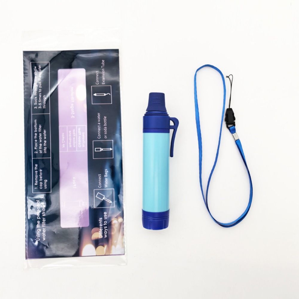 Mini Paille Filtrante Purifica - Water Purification Straw avis et prix